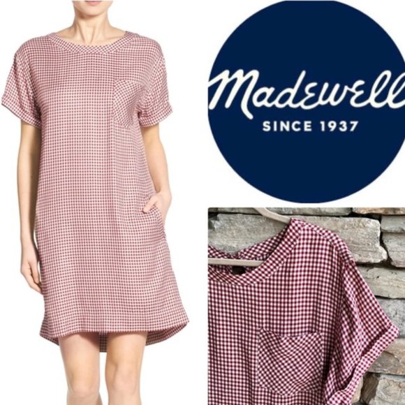 Madewell Dresses & Skirts - Madewell Filmscore Gingham Check Shirt Dress